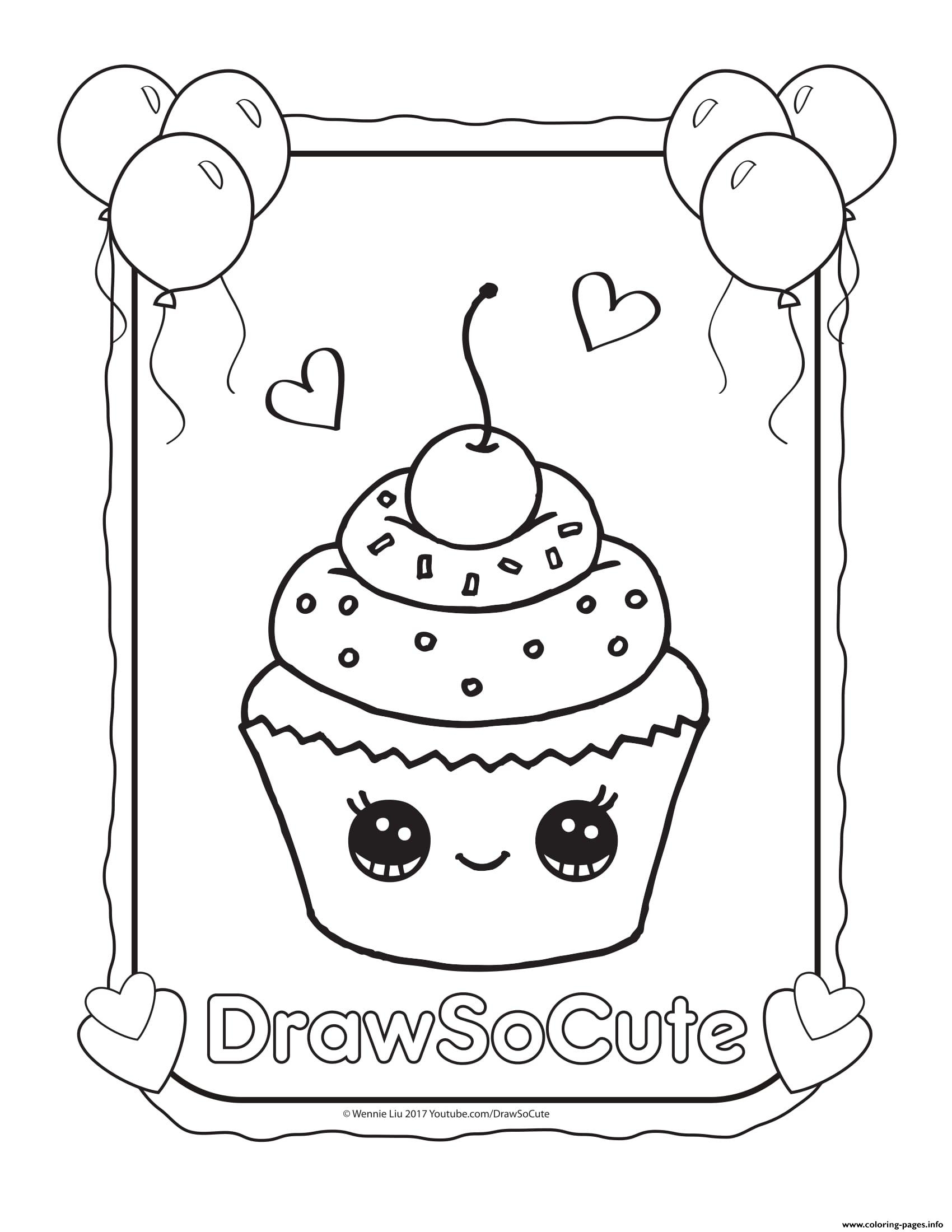 Draw So Cute Coloring Pages Draw So Cute Coloring Pages
