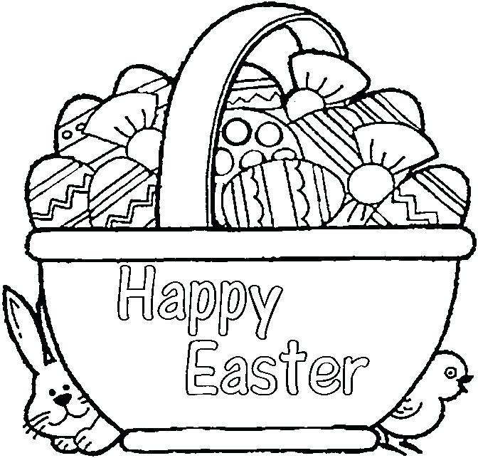 Easter Basket Coloring Pages Printable At GetColorings Free Easter Basket Coloring Pages Printable At GetColorings Free