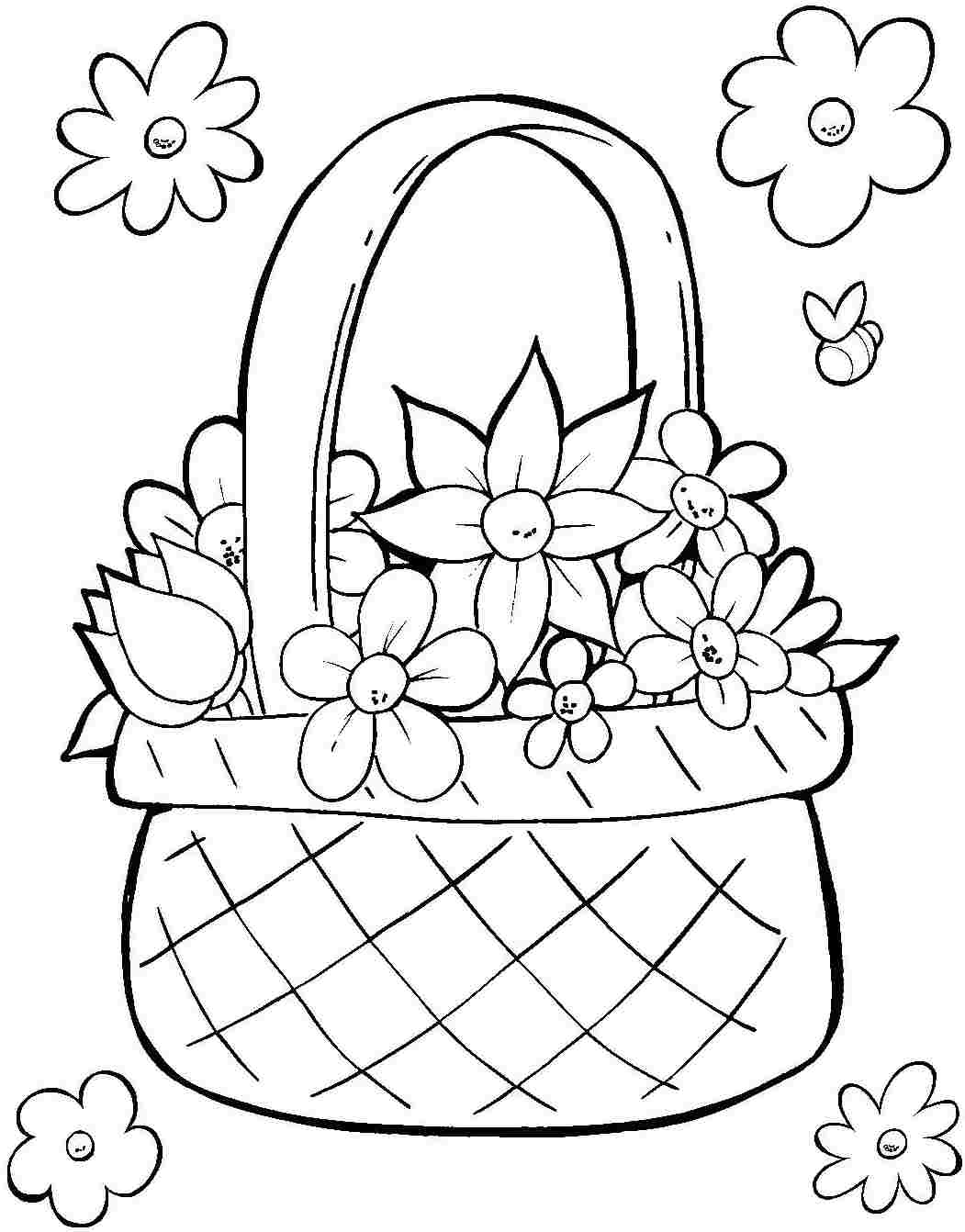 Easter Basket Printable Coloring Pages At GetColorings Free Easter Basket Printable Coloring Pages At GetColorings Free