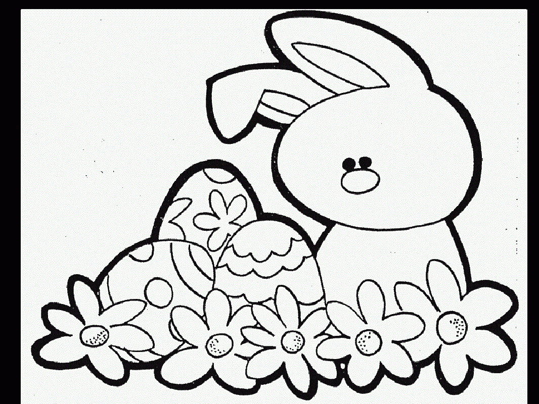 Easter Bunny Coloring Pages Educative Printable