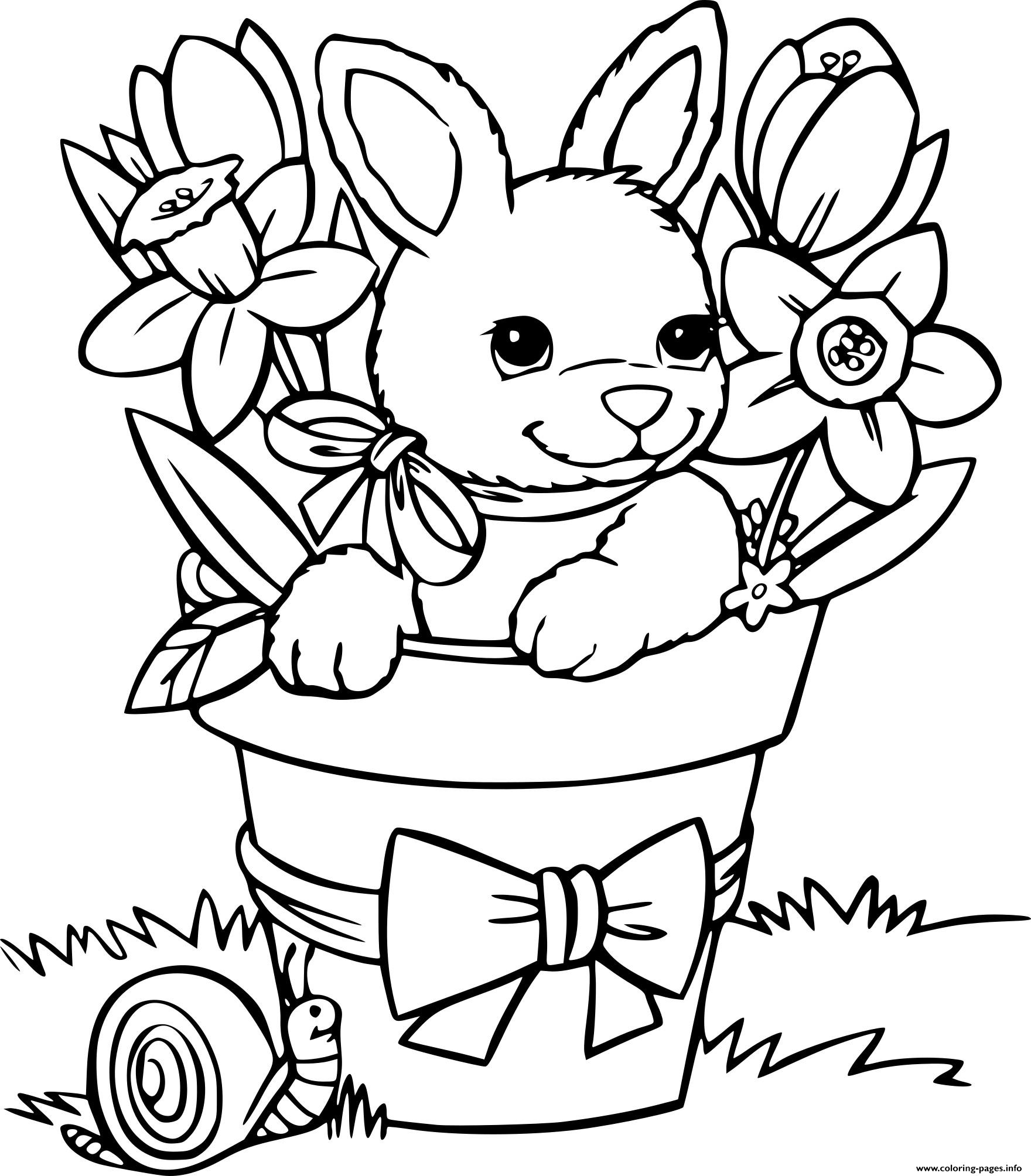 Easter Bunny Flowers Coloring Page Printable Vrogue Co Easter Bunny Flowers Coloring Page Printable Vrogue Co