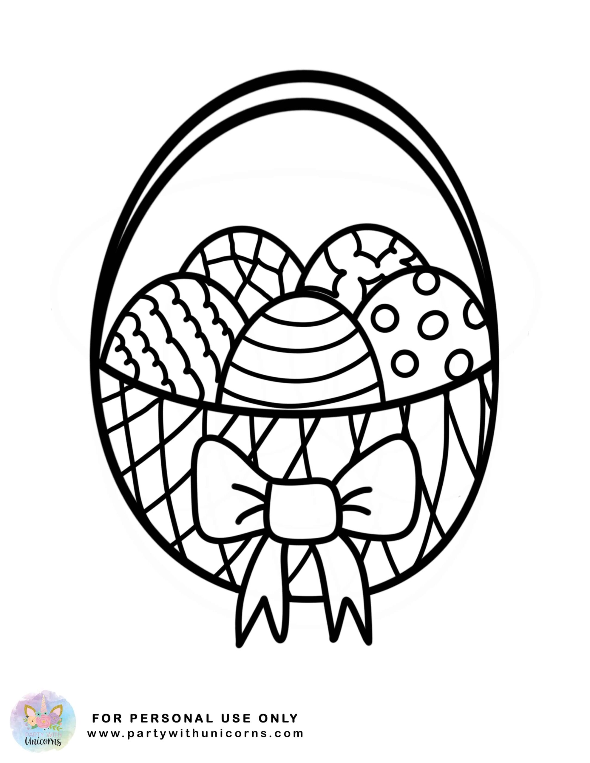 Easter Coloring Sheets Free Download Party With Unicorns Easter Coloring Sheets Free Download Party With Unicorns