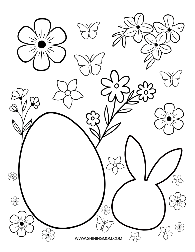 Easter Egg Coloring Pages 2024 Best Free Printable Templates Easter Egg Coloring Pages 2024 Best Free Printable Templates