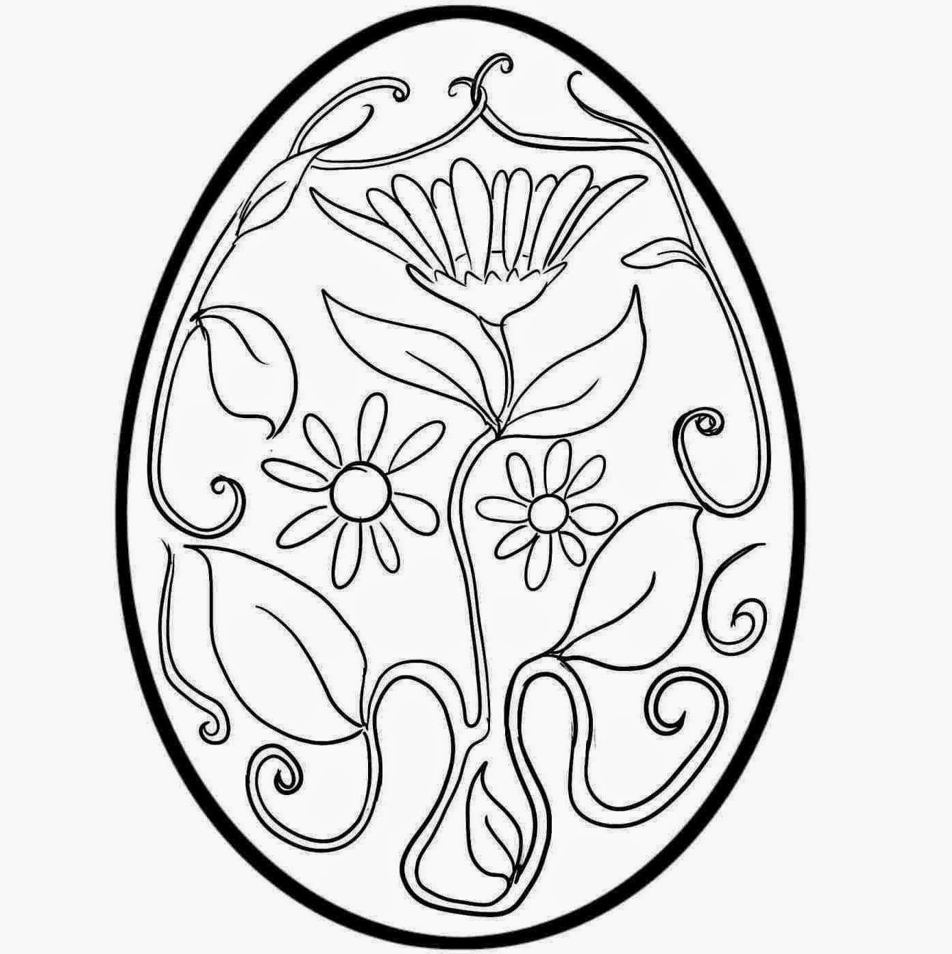 Free Printable Easter Egg Mandala Coloring Pages