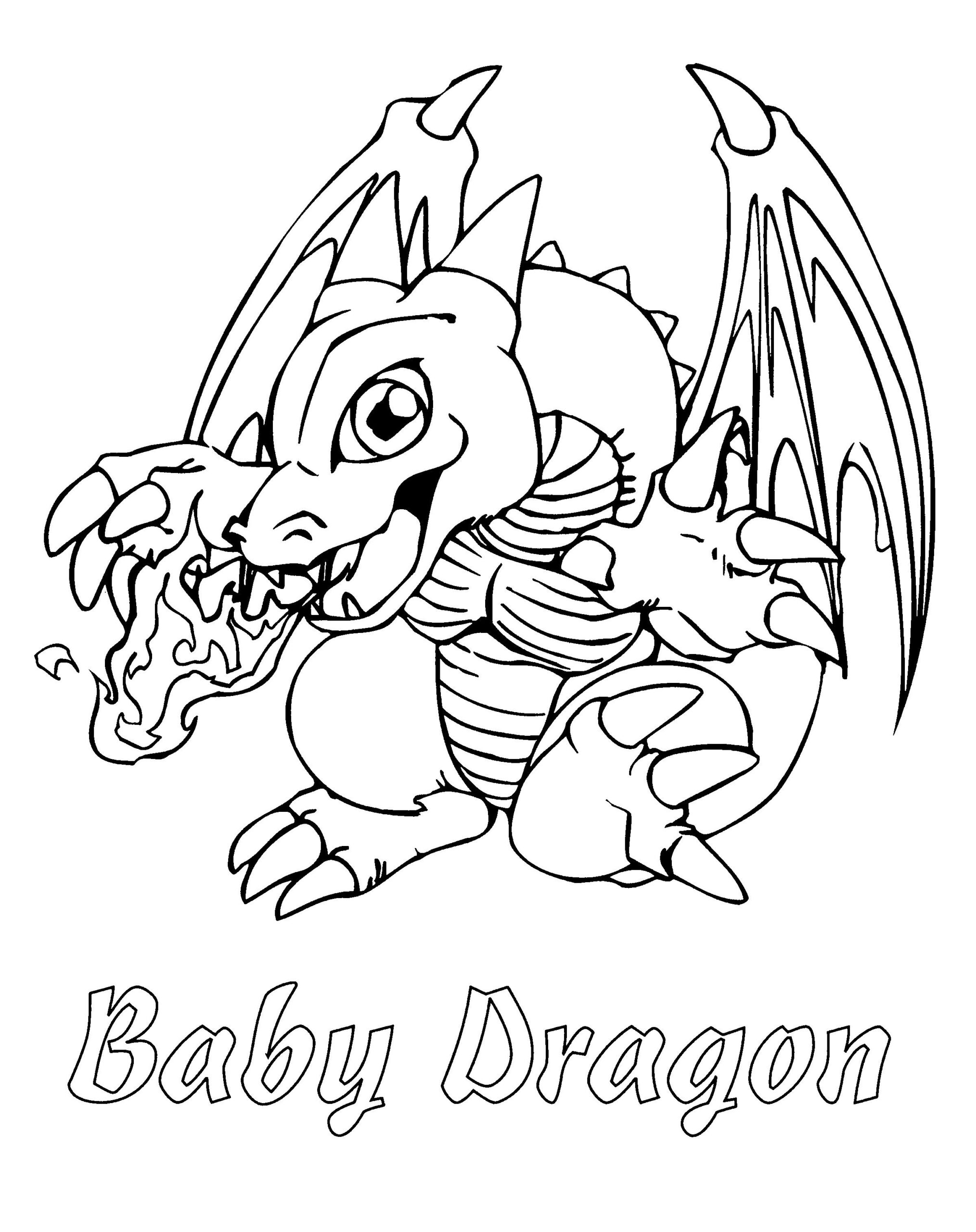 Dragon Free Printable Coloring Pages Dragon Free Printable Coloring Pages