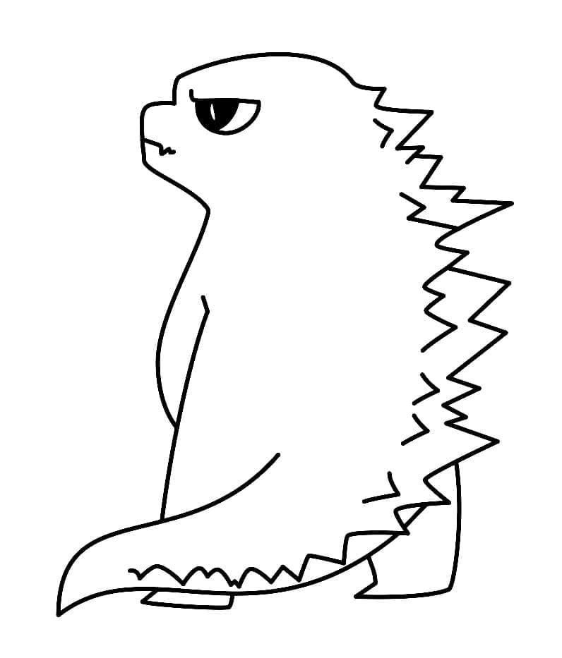 Easy Cute Godzilla Coloring Page Free Printable Coloring Pages For Kids Easy Cute Godzilla Coloring Page Free Printable Coloring Pages For Kids