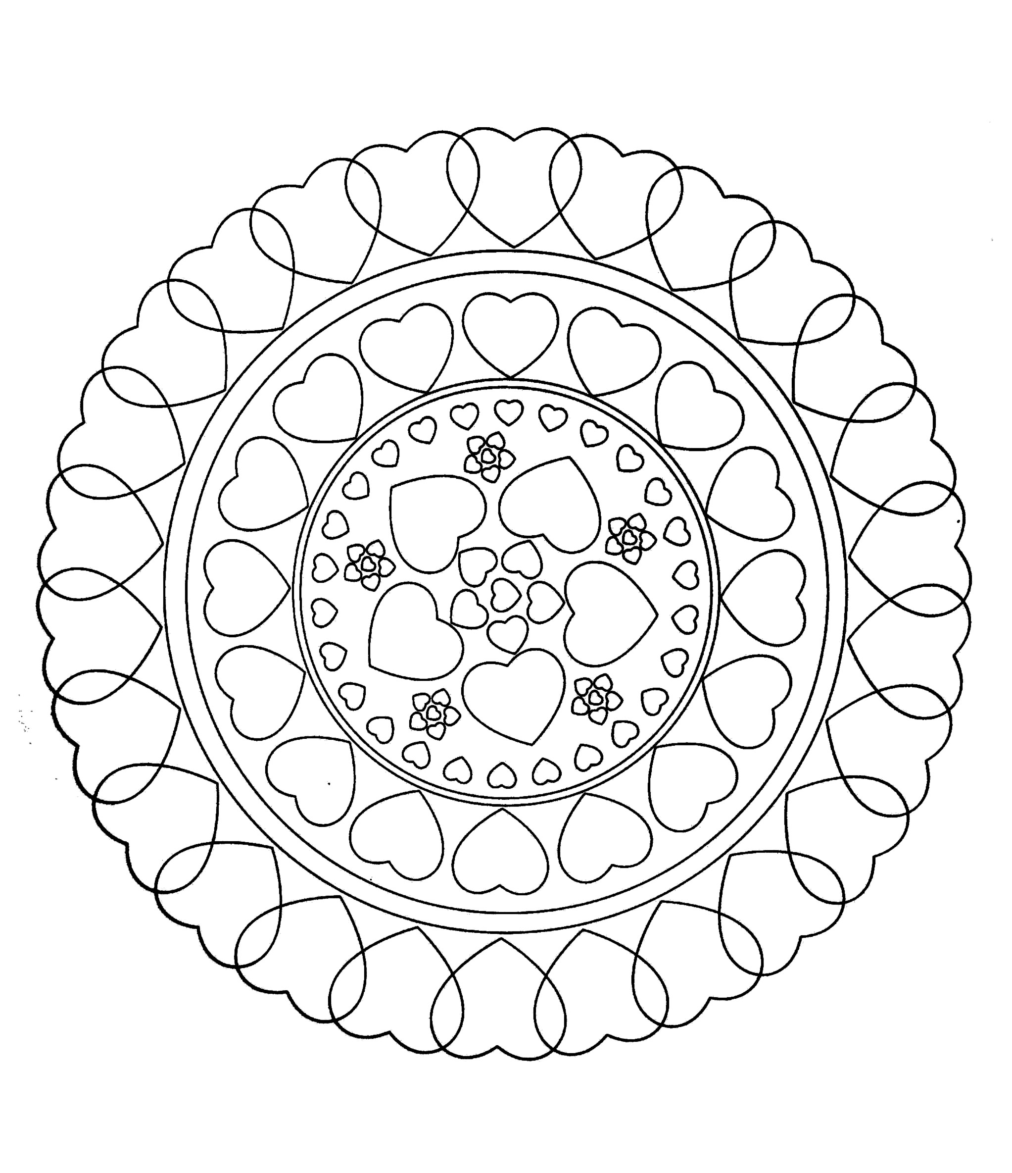 Easy Printable Easy Mandala Coloring Pages Easy Printable Easy Mandala Coloring Pages