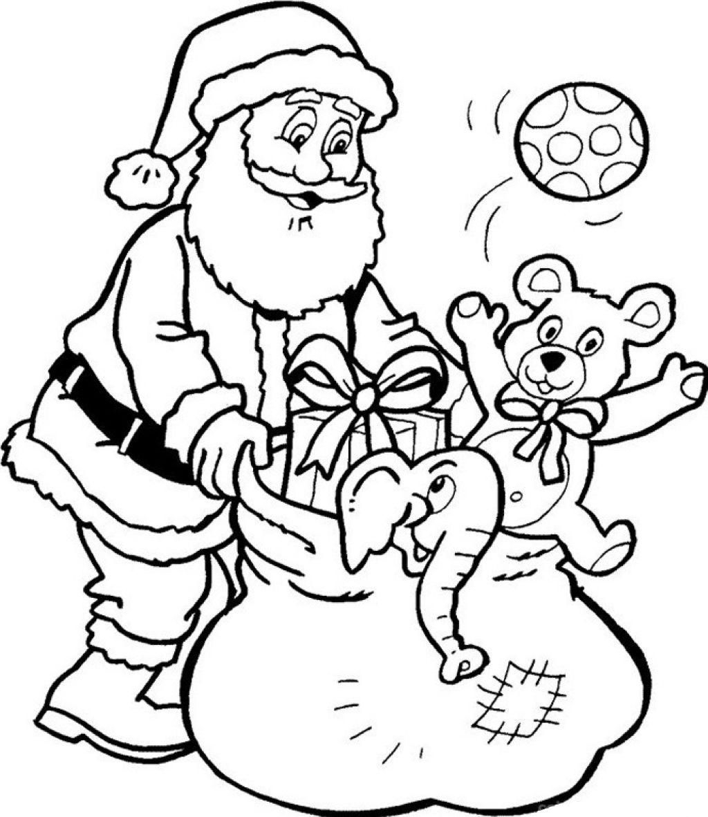 Easy Santa Coloring Pages At GetColorings Free Printable Easy Santa Coloring Pages At GetColorings Free Printable