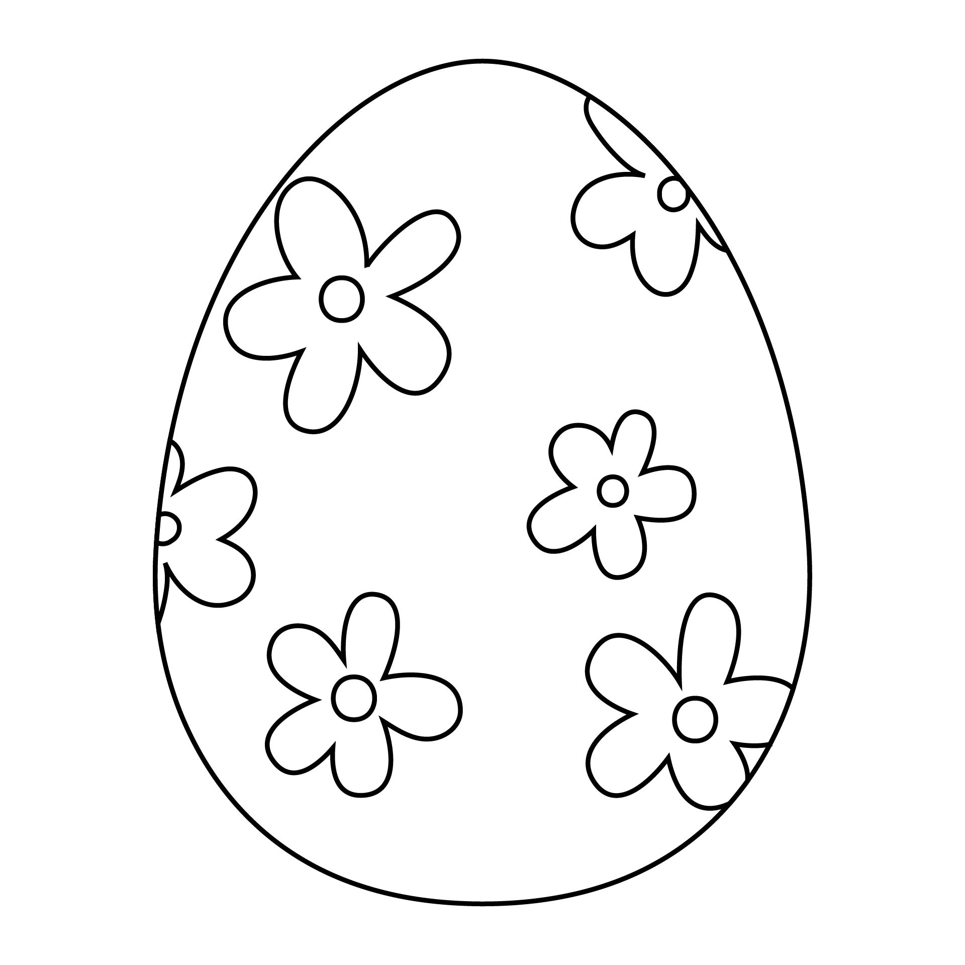 Easter Egg Coloring Pages Printable Easter Egg Coloring Pages Printable
