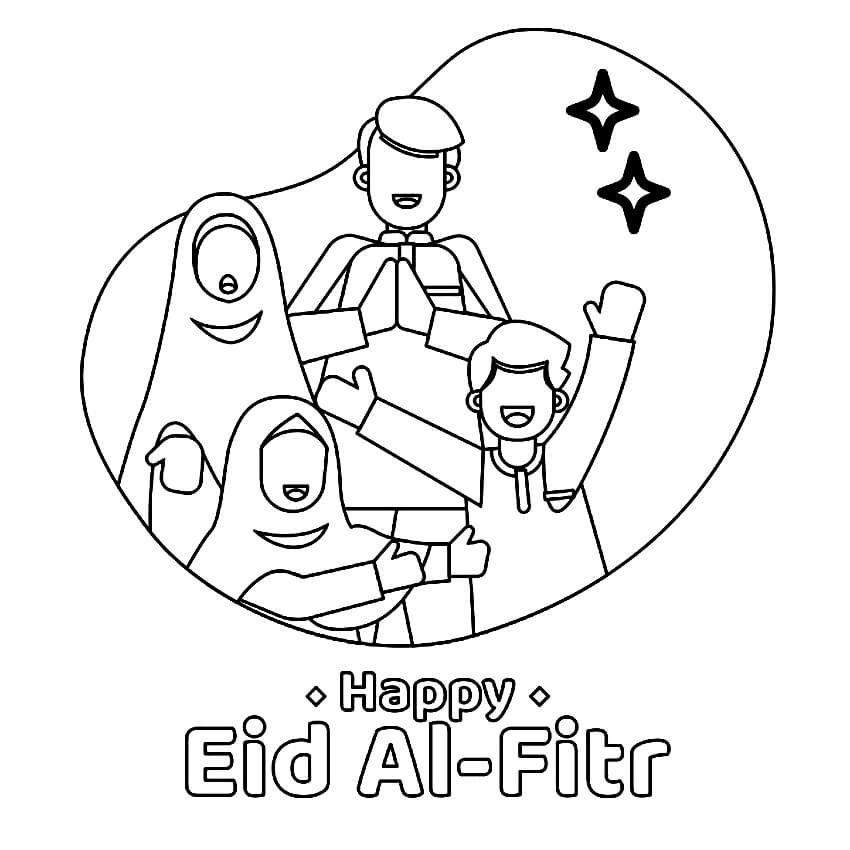 Eid Coloring Pages Printable Eid Coloring Pages Printable