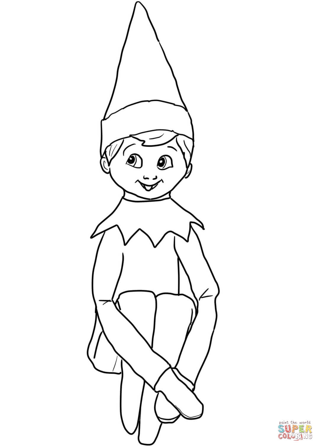 Elf On The Shelf Free Printable Coloring Pages At GetColorings Elf On The Shelf Free Printable Coloring Pages At GetColorings