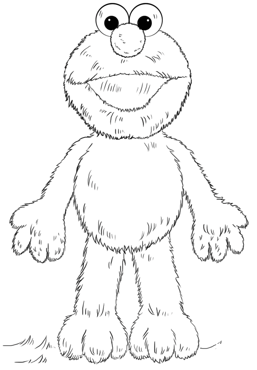 Elmo Coloring Pages Printable Elmo Coloring Pages Printable