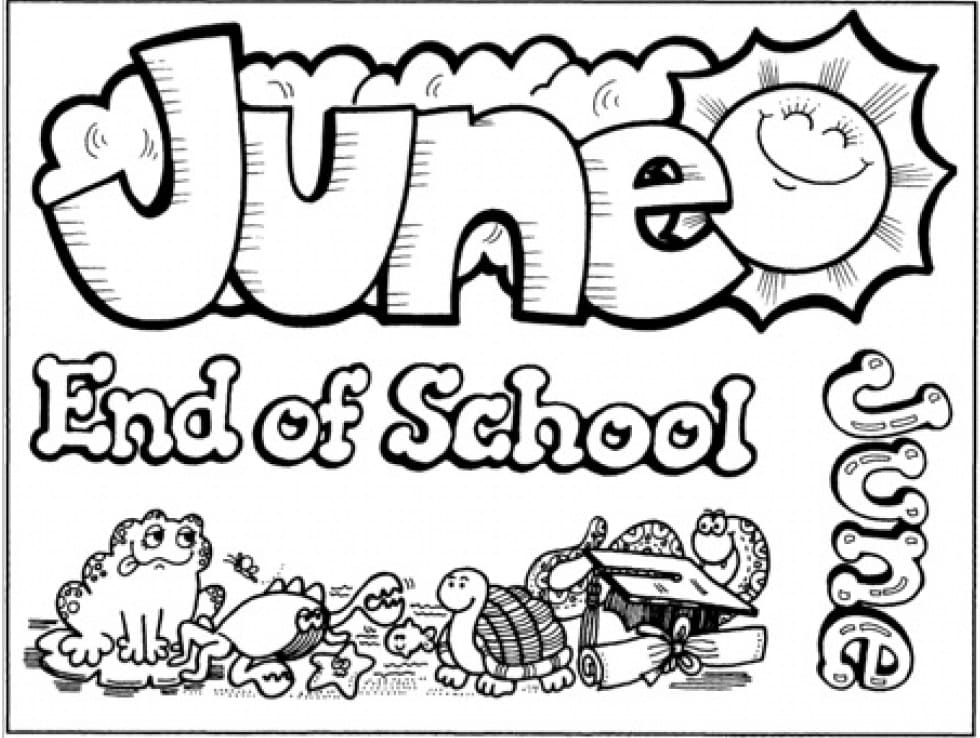 Last Day Of School Coloring Pages Printable Last Day Of School Coloring Pages Printable