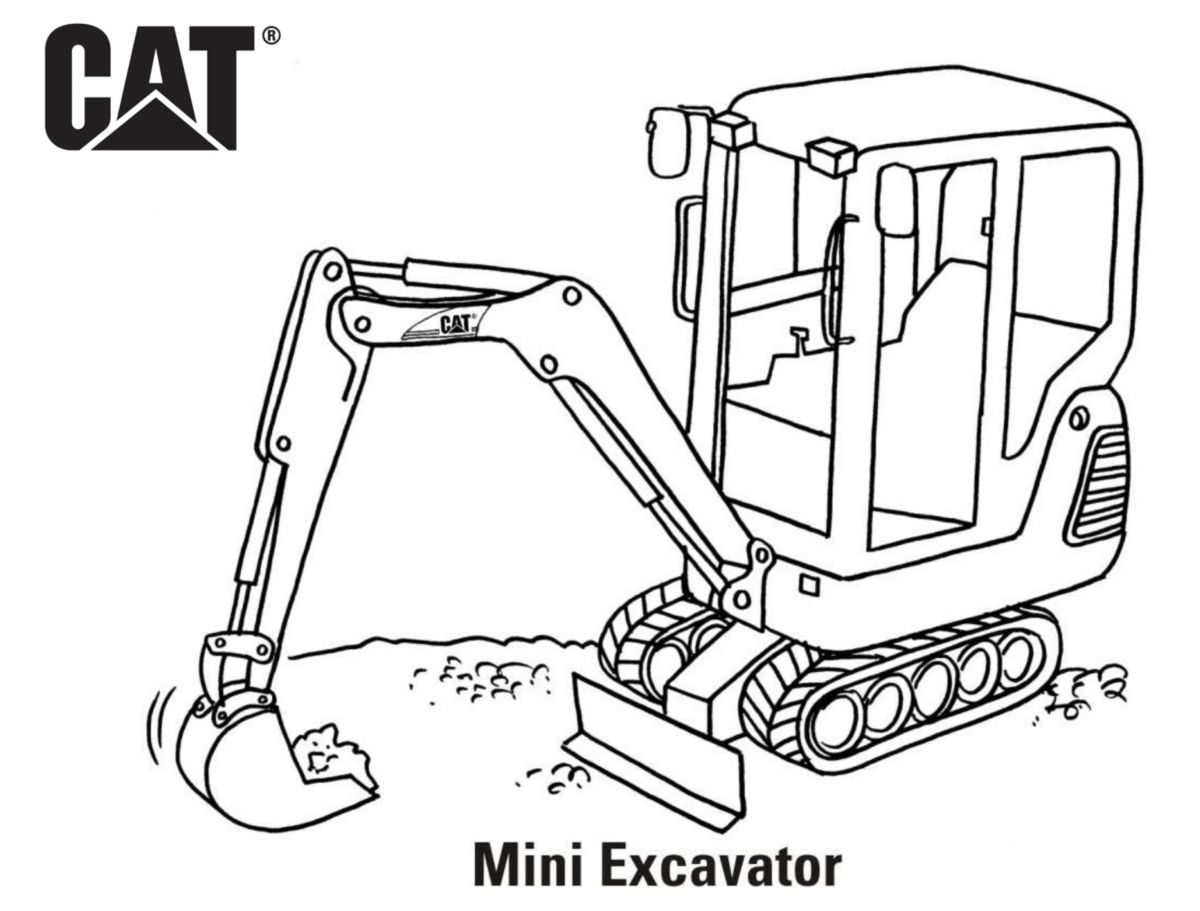Excavator Coloring Pages Free Printable Coloring Pages For Kids Excavator Coloring Pages Free Printable Coloring Pages For Kids