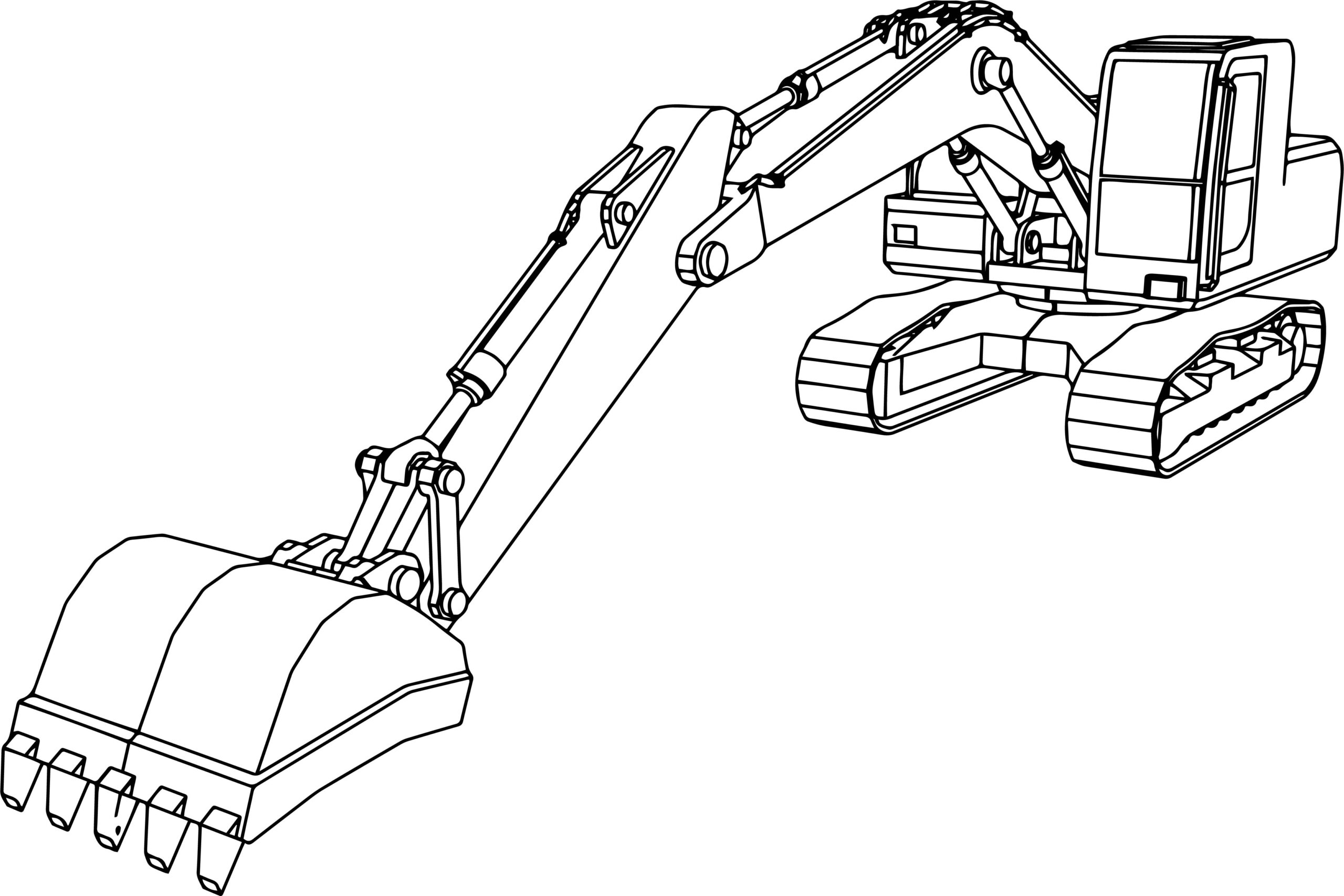 Excavator Drawing Free Download On ClipArtMag Excavator Drawing Free Download On ClipArtMag