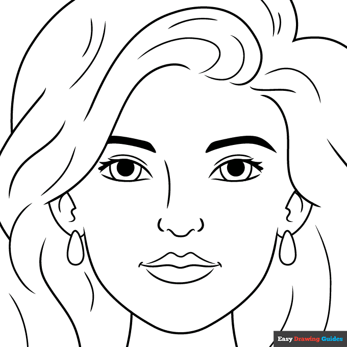 Faces Printable Coloring Pages Faces Printable Coloring Pages
