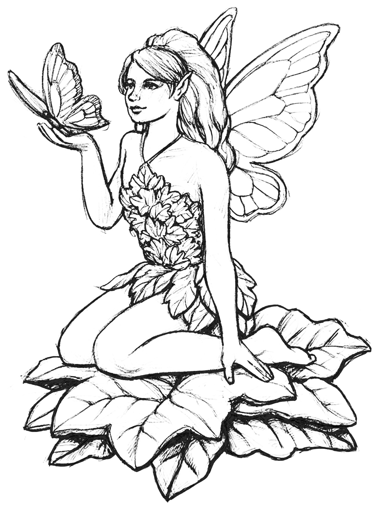 Fairy And Butterfly Myths Legends Coloring Pages Fairy And Butterfly Myths Legends Coloring Pages