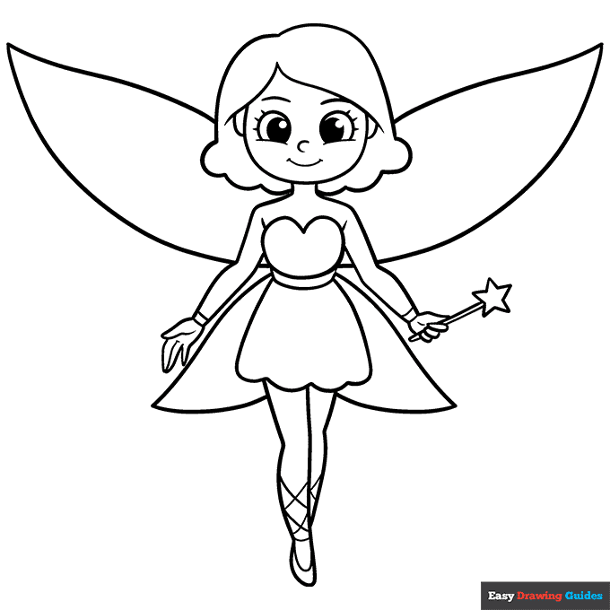 Fairy Coloring Pages