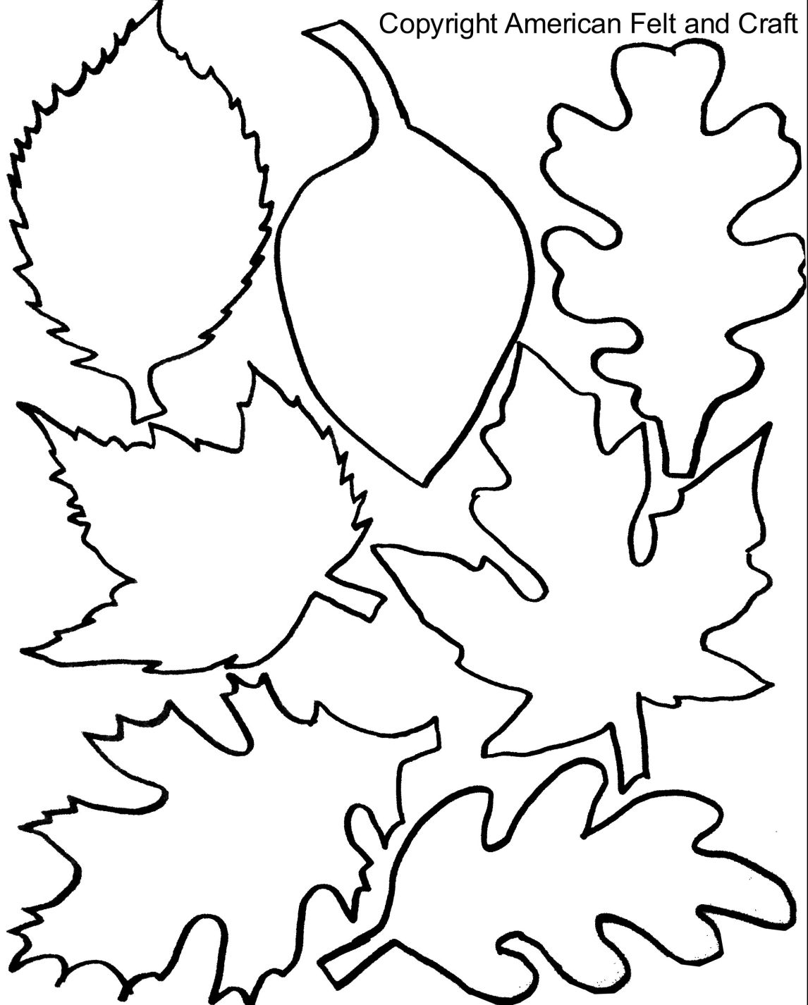 Fall Felt Leaves With Templates Fall Leaf Template Leaf Template Fall Felt Leaves With Templates Fall Leaf Template Leaf Template