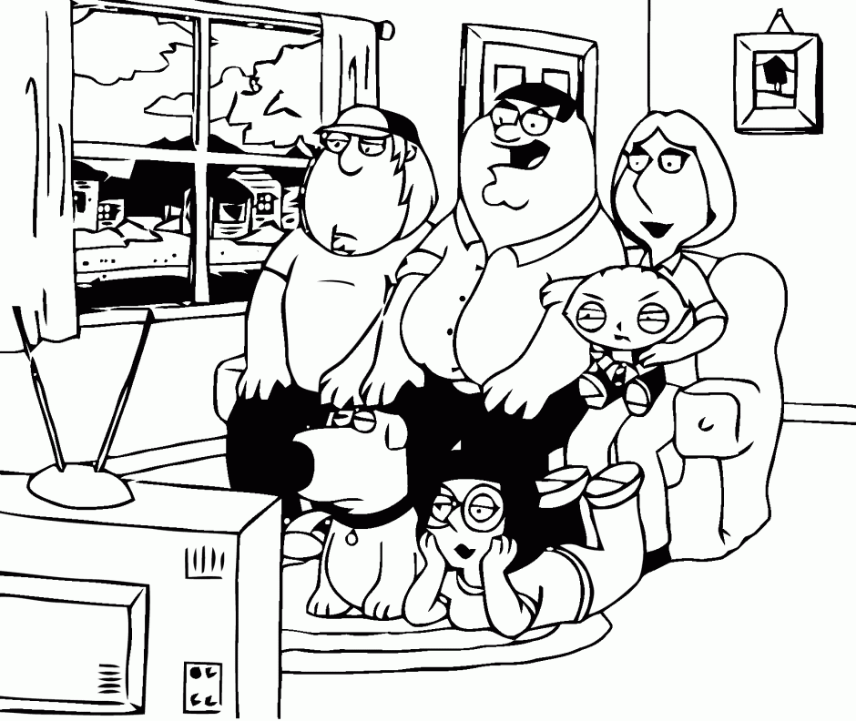 Family Guy Coloring Pages Coloring Home Family Guy Coloring Pages Coloring Home
