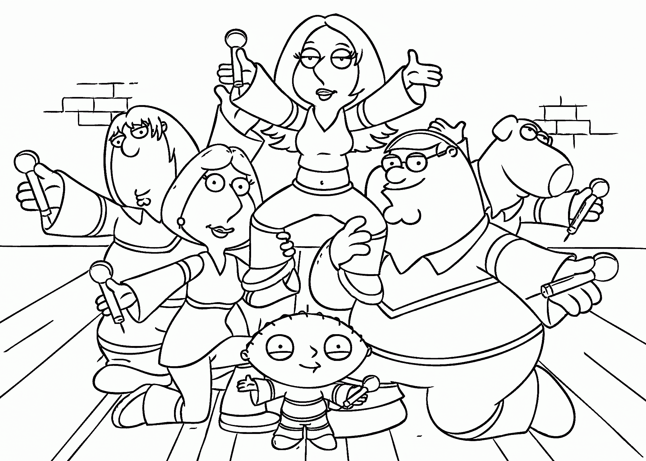 Family Guy Printable Coloring Pages Coloring Home