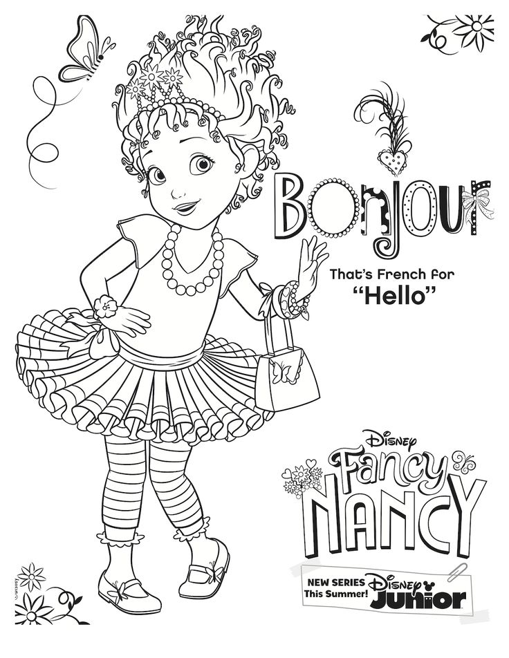 Fancy Nancy Coloring Page Disney Coloring Pages Mermaid Coloring Fancy Nancy Coloring Page Disney Coloring Pages Mermaid Coloring