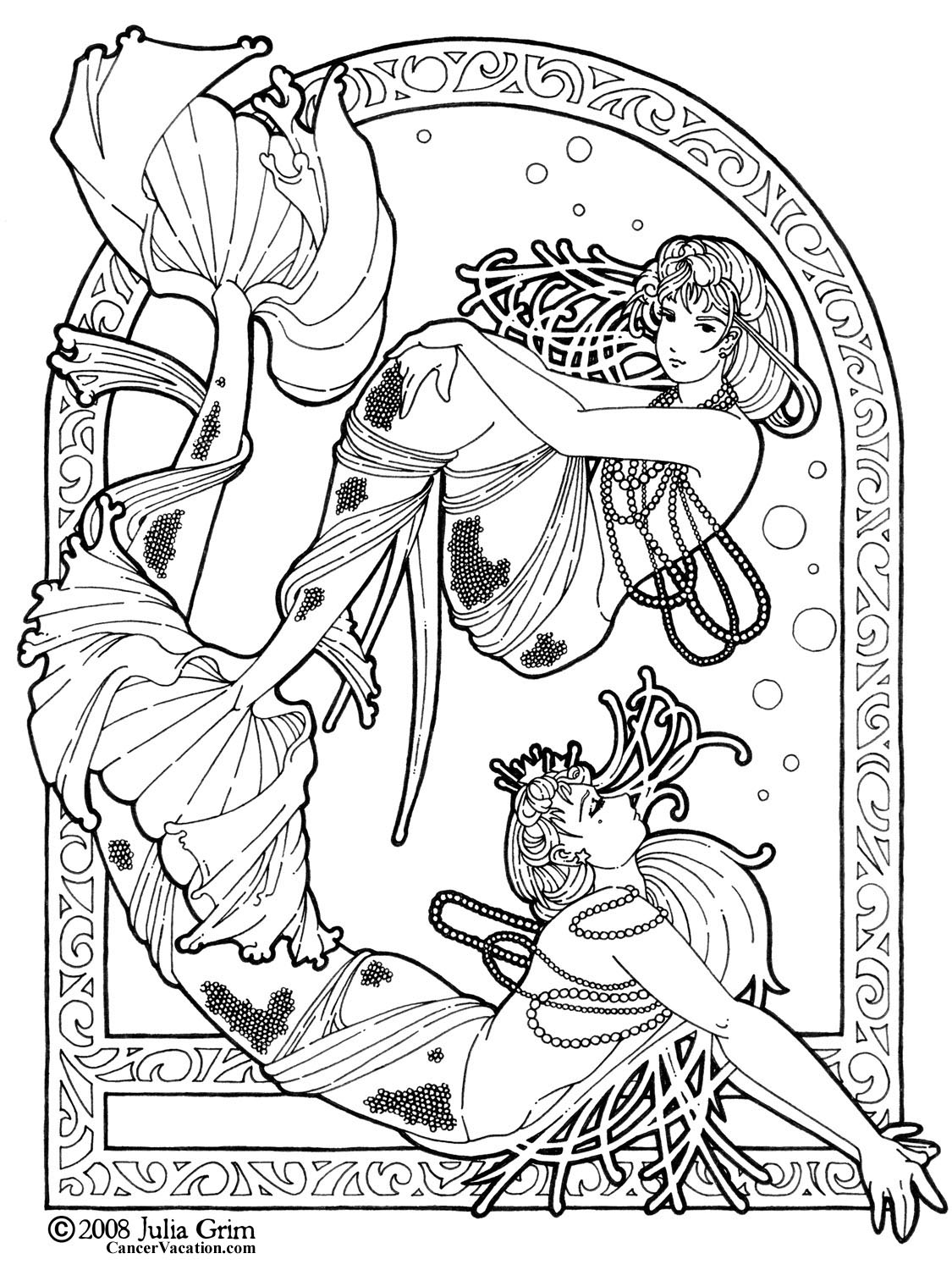 Printable Fantasy Coloring Pages Printable Fantasy Coloring Pages