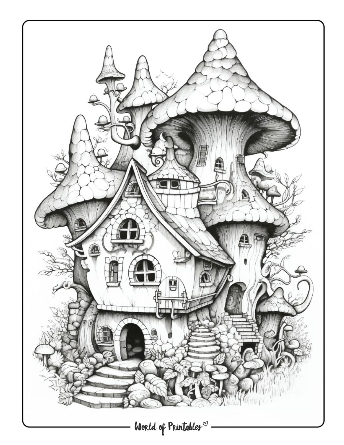 Fantasy Coloring Pages World Of Printables Fantasy Coloring Pages World Of Printables