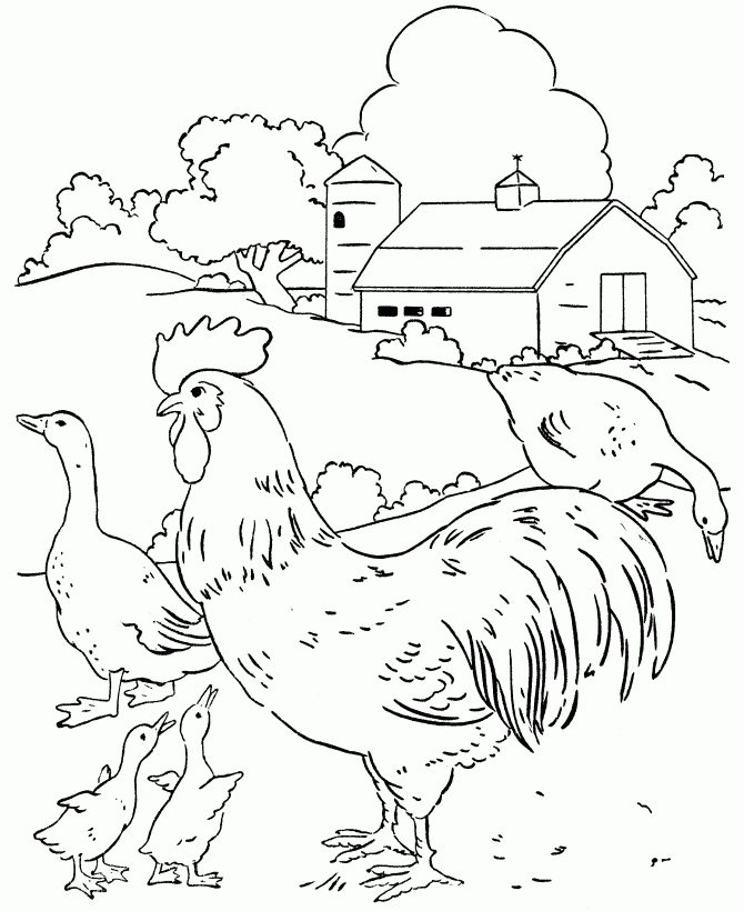 Farm Coloring Pages Coloring Home Farm Coloring Pages Coloring Home