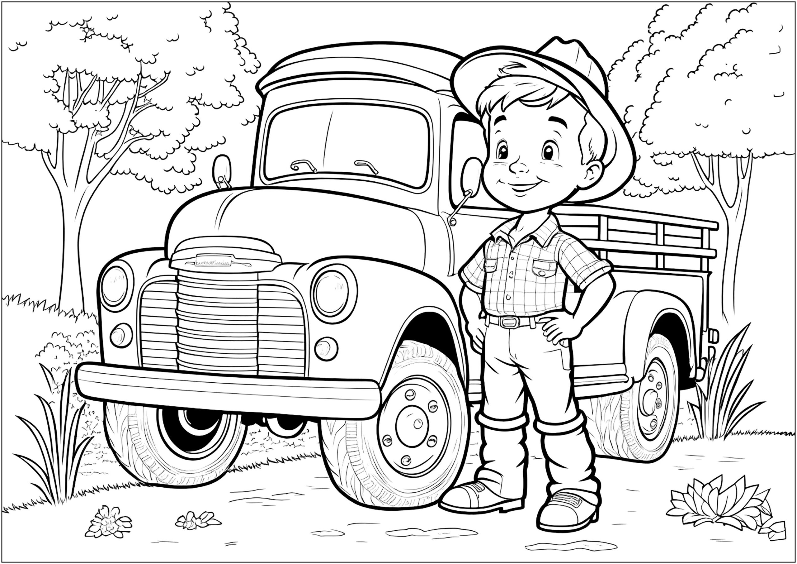 Farmer Coloring Pages Printable Coloring Pages Farmer Coloring Pages Printable Coloring Pages