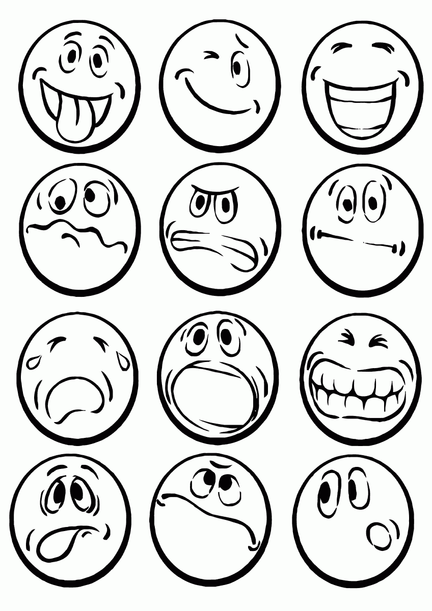 Feelings And Emotions Coloring Pages Coloring Pages Feelings And Emotions Coloring Pages Coloring Pages