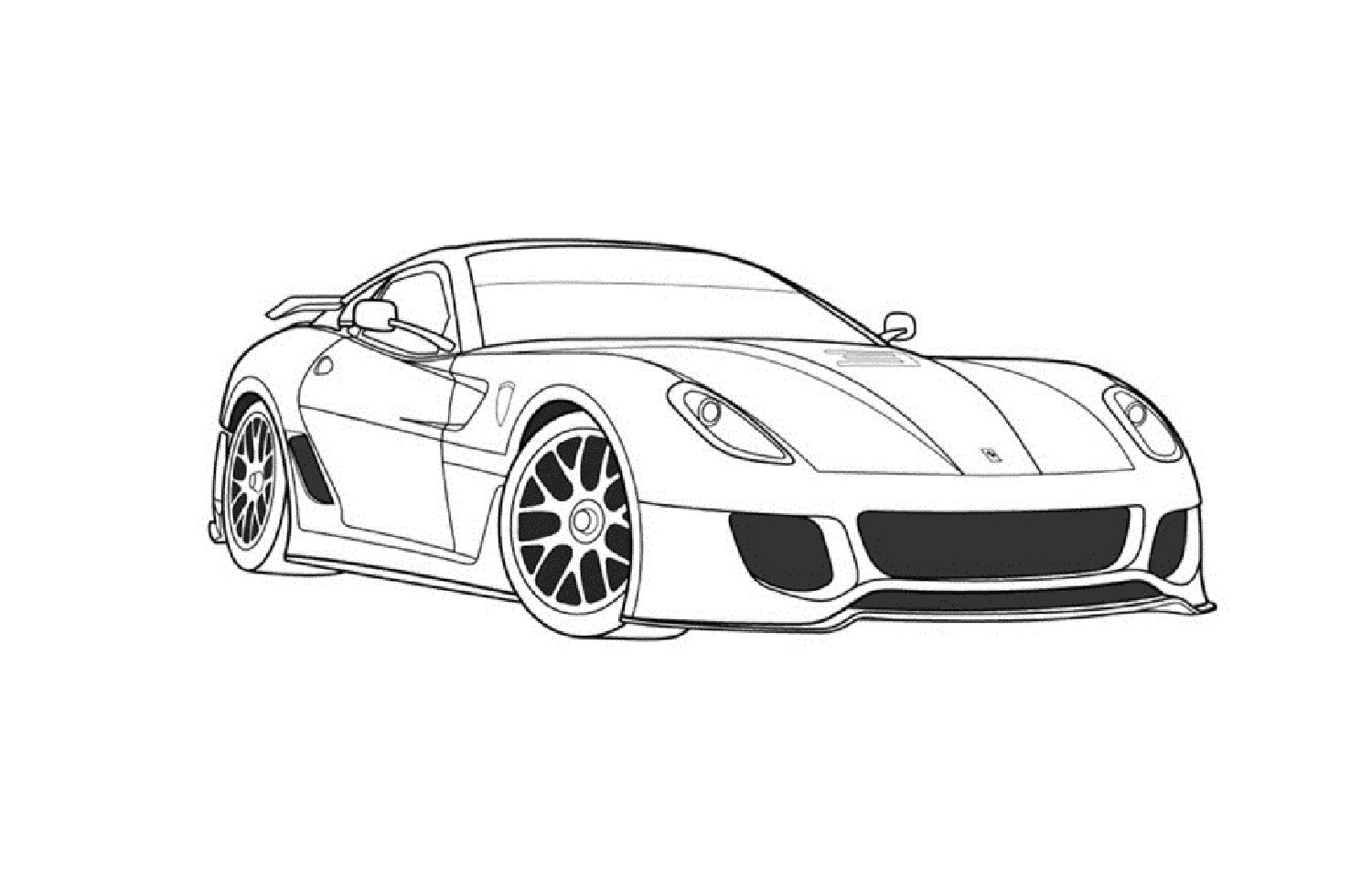 Ferrari Coloring Pages Printable Ferrari Coloring Pages Printable