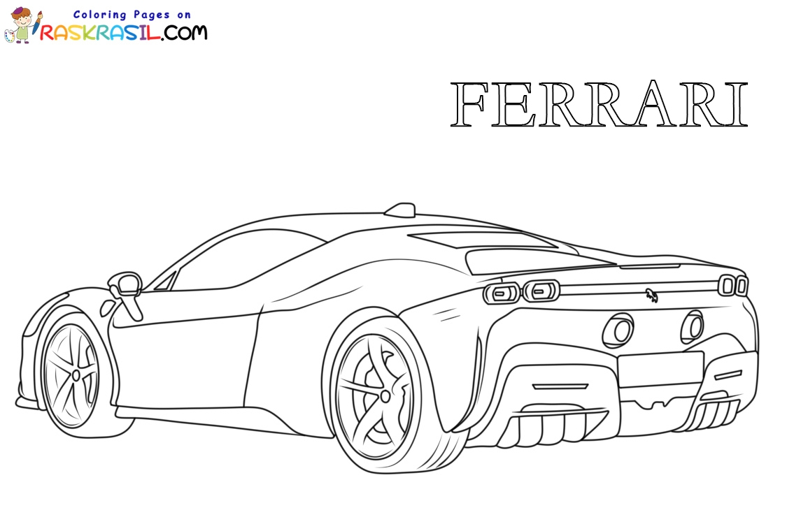 Ferrari Coloring Pages Printable Free Printable Templates Ferrari Coloring Pages Printable Free Printable Templates