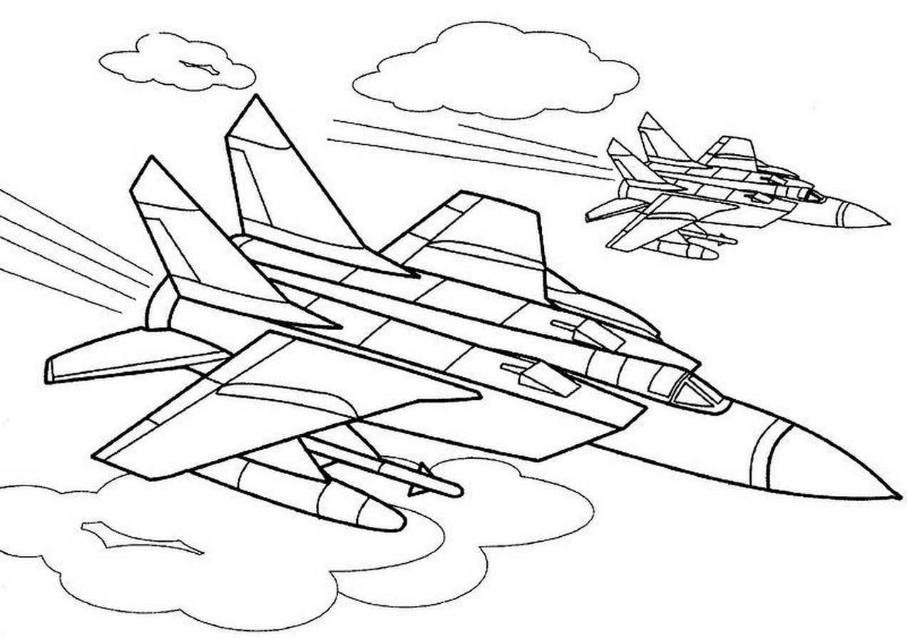 Jet Coloring Pages Printable Jet Coloring Pages Printable