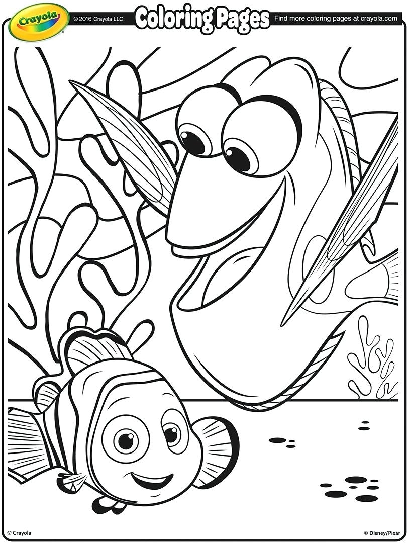 Finding Nemo Printable Coloring Pages Printable Templates Protal