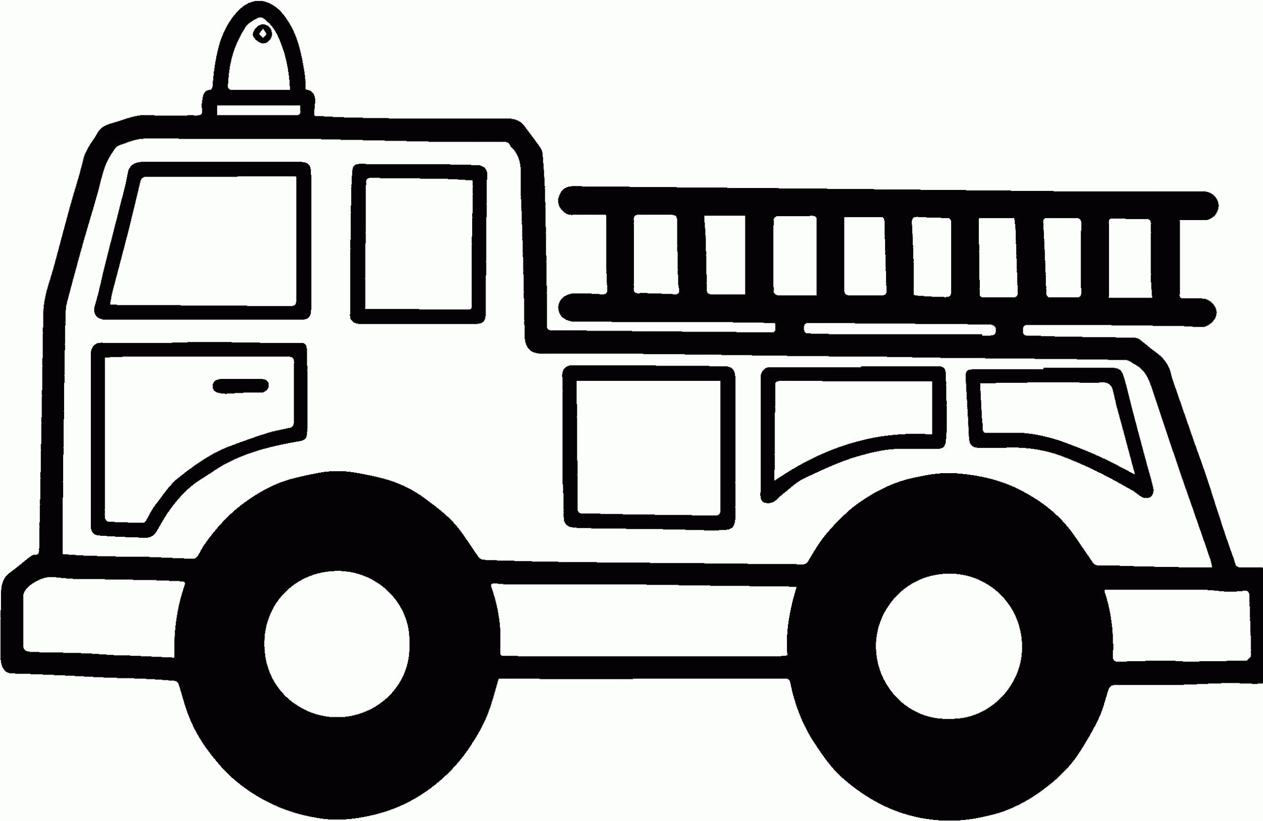 Fire Truck Printable Coloring Pages Fire Truck Printable Coloring Pages