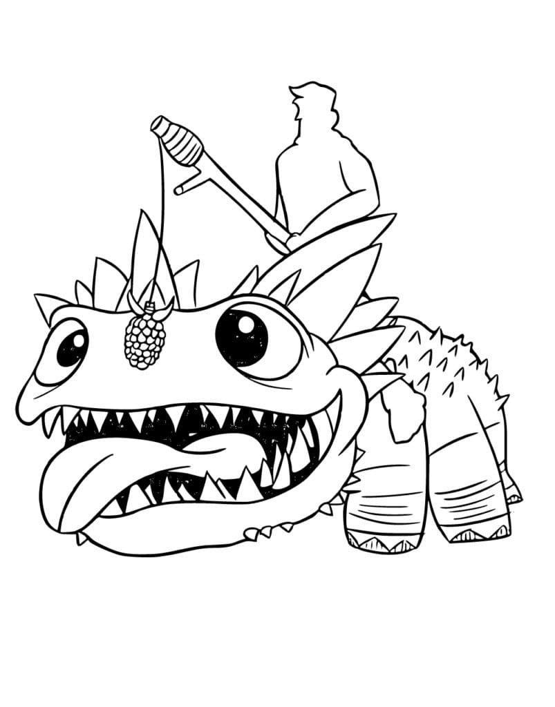 Firework Team Leader Fortnite Coloring Page Free Printable Coloring