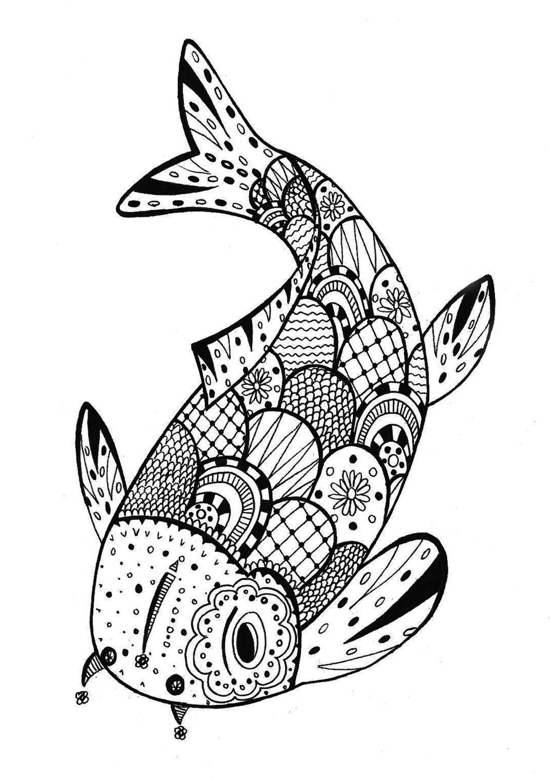 Free Printable Zentangle Coloring Pages For Adults Free Printable Zentangle Coloring Pages For Adults