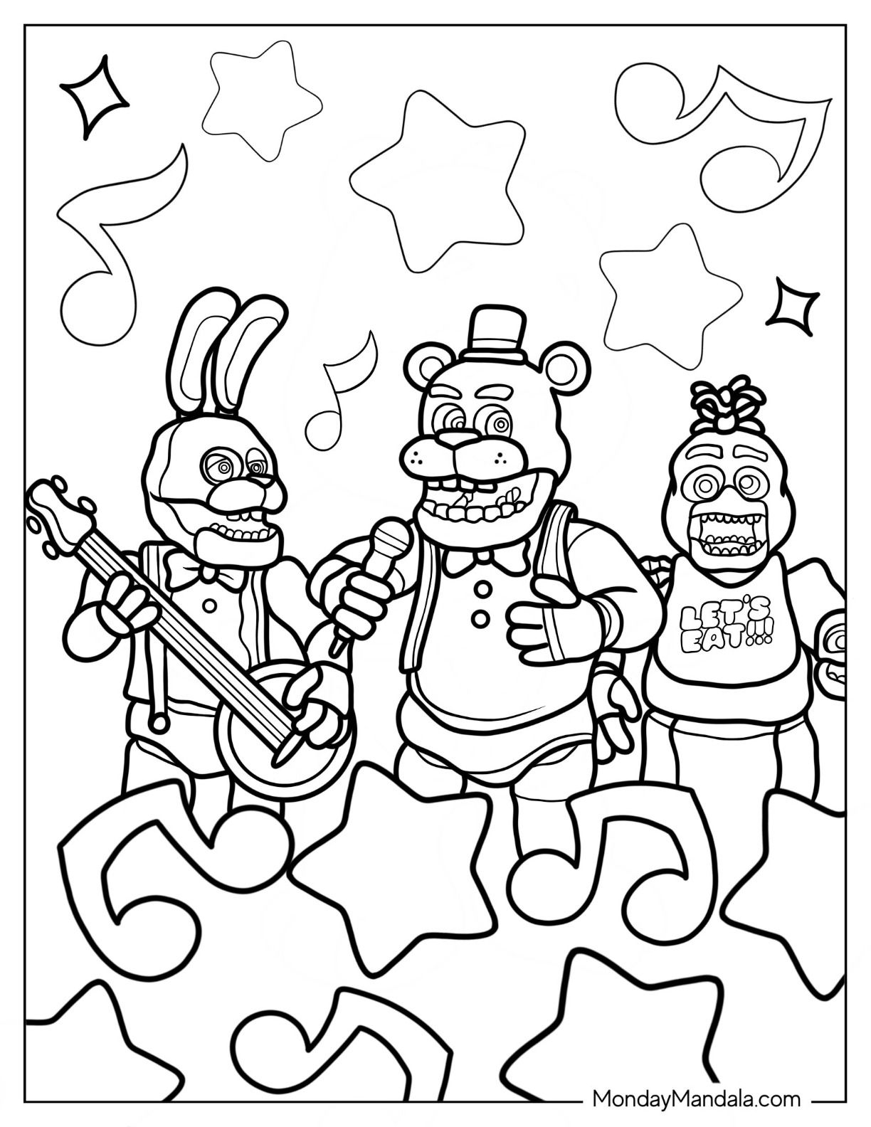 Five Nights Of Freddy Printable Coloring Pages Dev Onallcylinders Five Nights Of Freddy Printable Coloring Pages Dev Onallcylinders