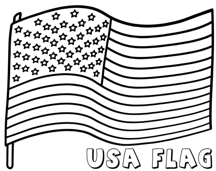Flag Day Coloring Page Coloring Home Flag Day Coloring Page Coloring Home