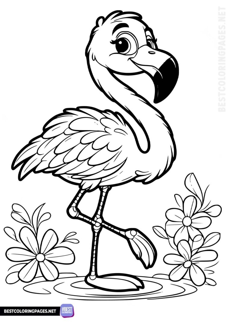Flamingo Coloring Pages Bestcoloringpages Flamingo Coloring Pages Bestcoloringpages