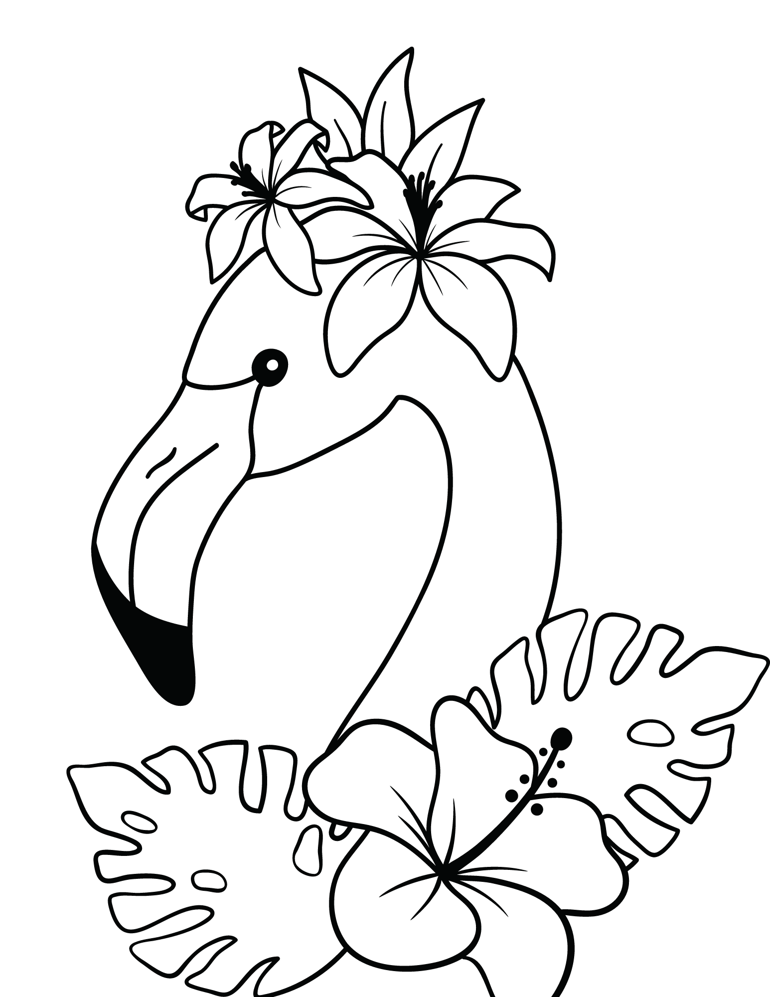 Flamingo Coloring Pages Flamingo Coloring Pages