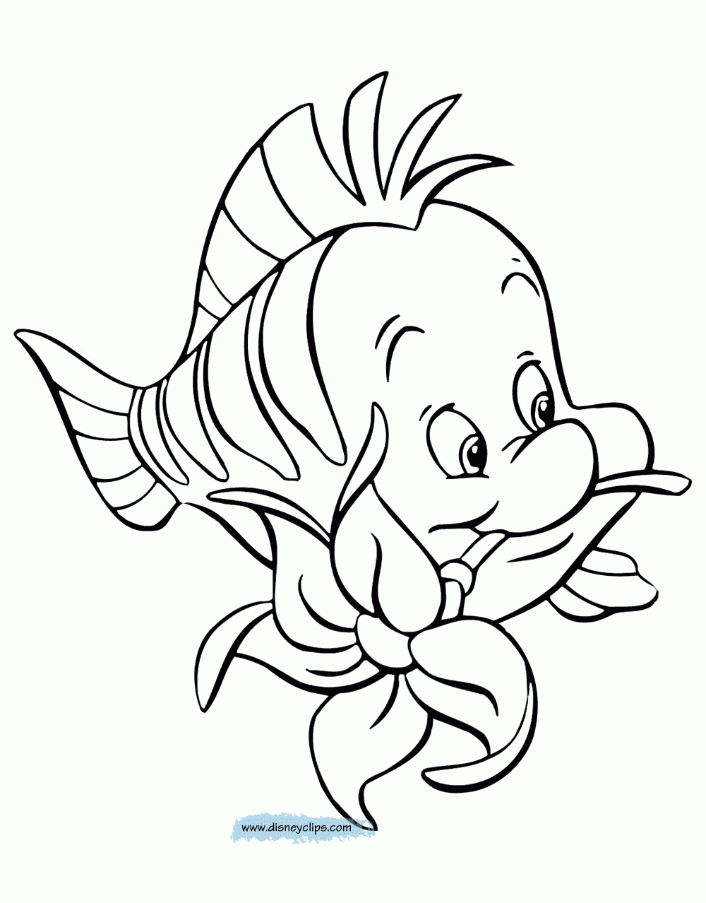 Flounder Little Mermaid Drawing At GetDrawings Free Download Flounder Little Mermaid Drawing At GetDrawings Free Download