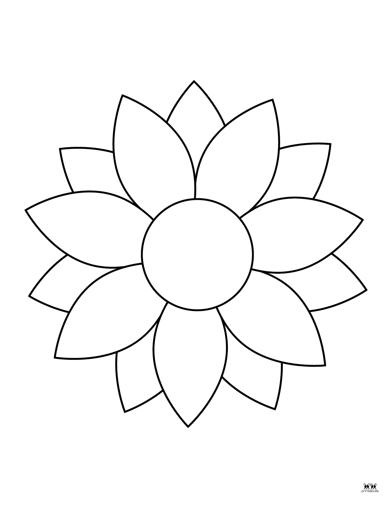 Flower Coloring Pages 50 FREE Printable Pages Printabulls Flower Coloring Pages 50 FREE Printable Pages Printabulls