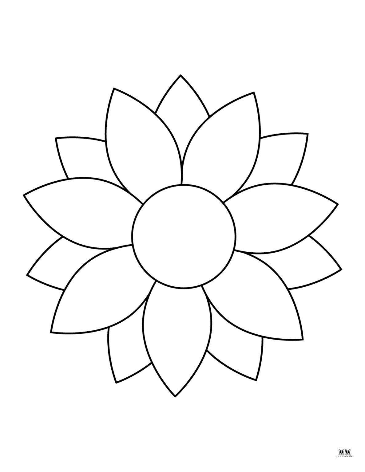 Flower Coloring Pages 50 FREE Printable Pages Printabulls Flower Coloring Pages 50 FREE Printable Pages Printabulls