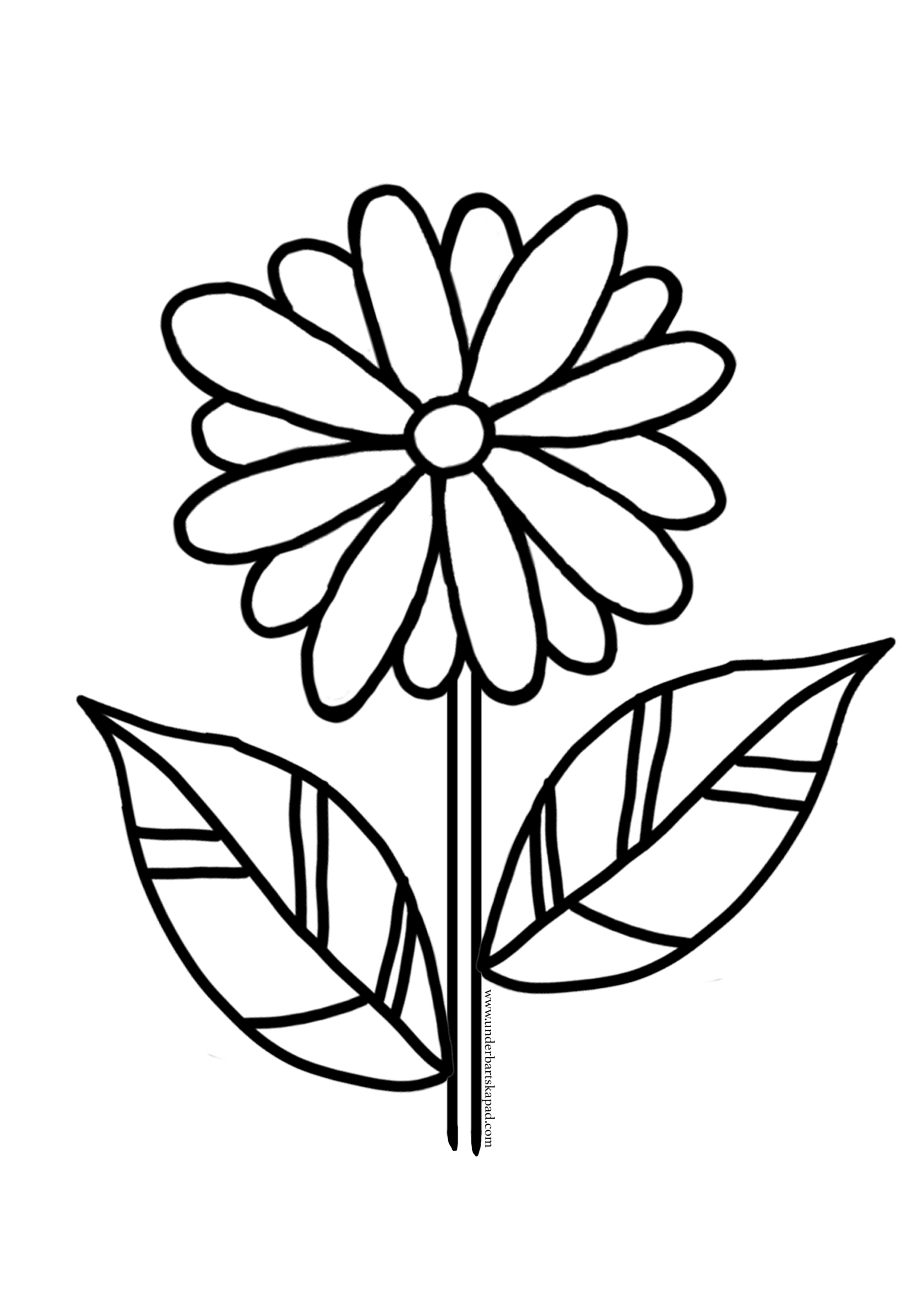 Flowers Coloring Page