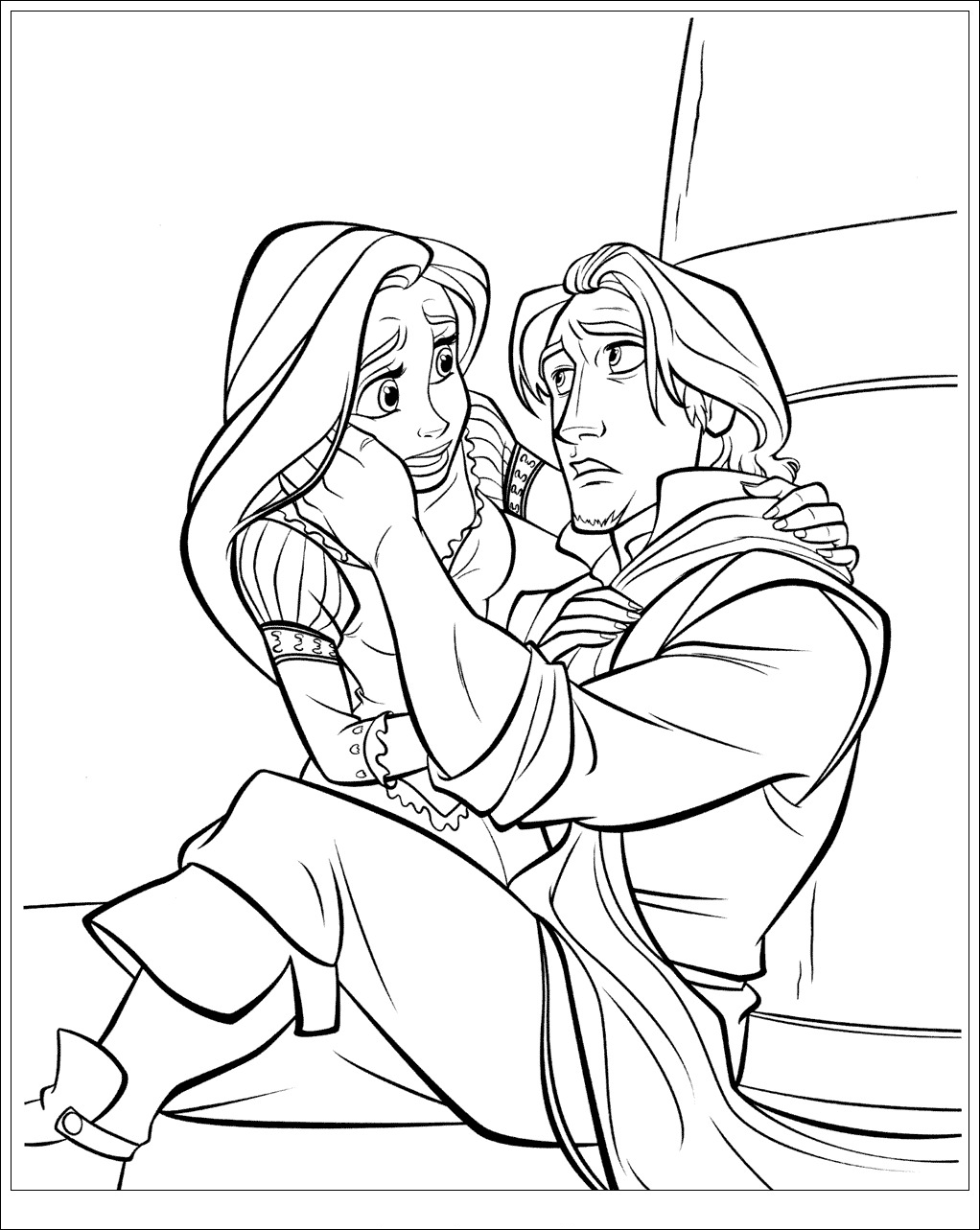 Flynn Rapunzel Disney S Tangled Coloring Page Ausmalbilder Sexiz Pix Flynn Rapunzel Disney S Tangled Coloring Page Ausmalbilder Sexiz Pix