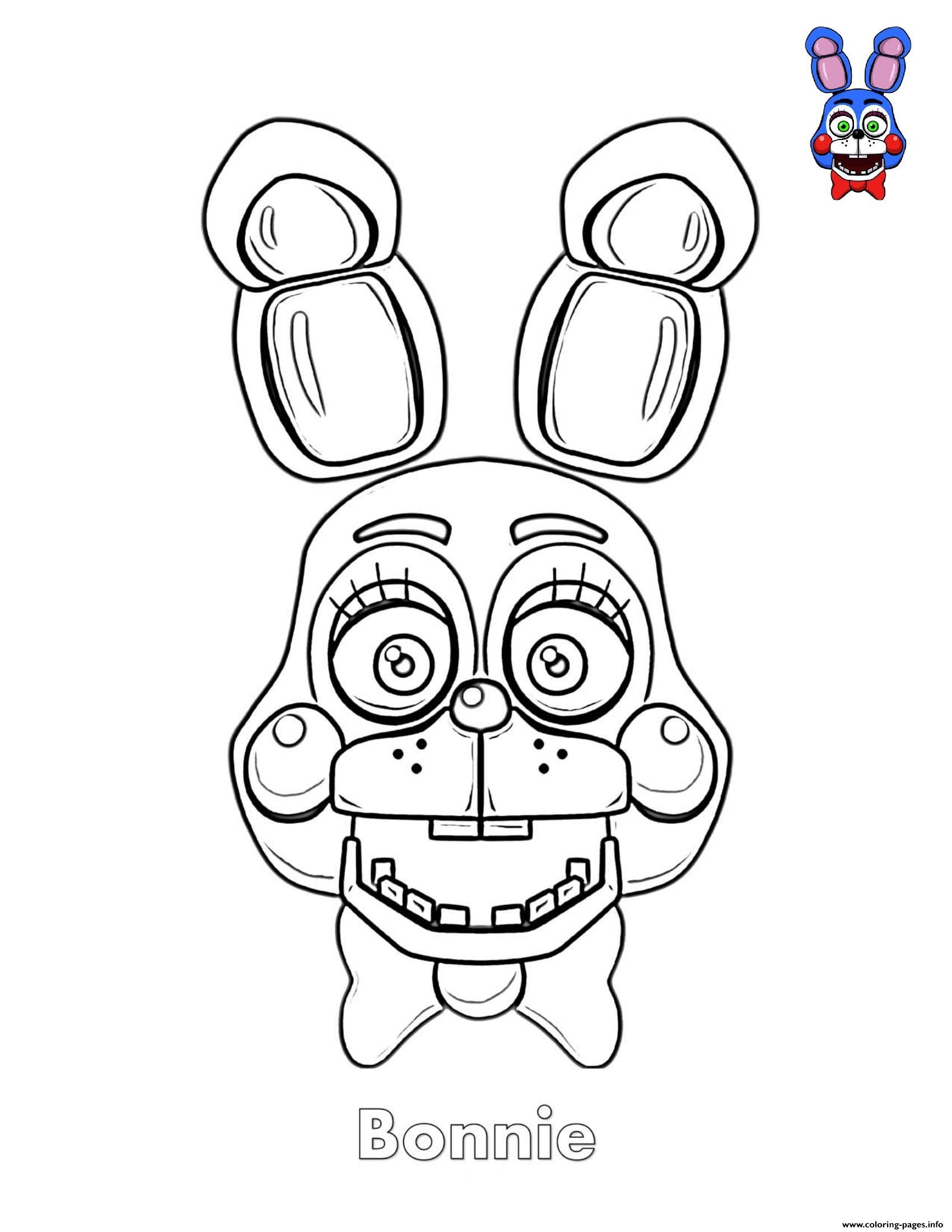 Fnaf Coloring Pages Bonnie At GetColorings Free Printable Fnaf Coloring Pages Bonnie At GetColorings Free Printable