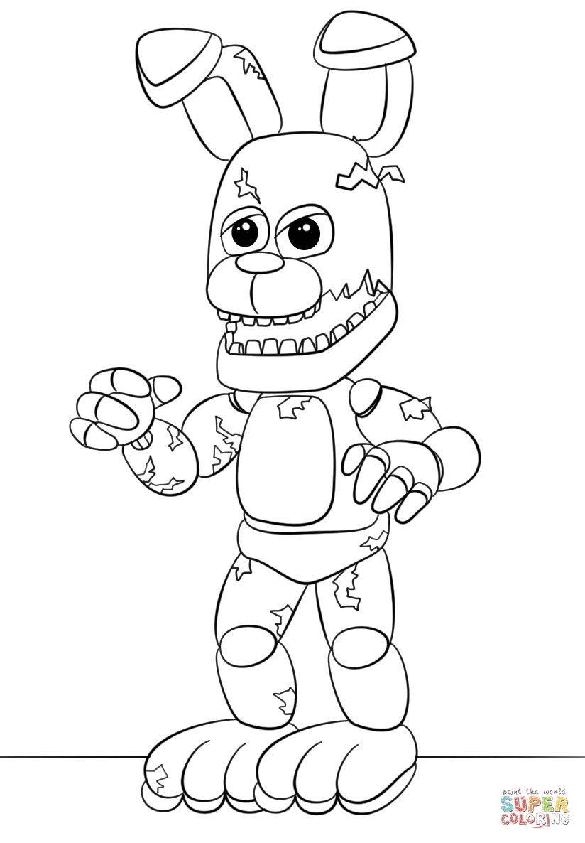 Fnaf Coloring Pages Bonnie At GetColorings Free Printable Fnaf Coloring Pages Bonnie At GetColorings Free Printable