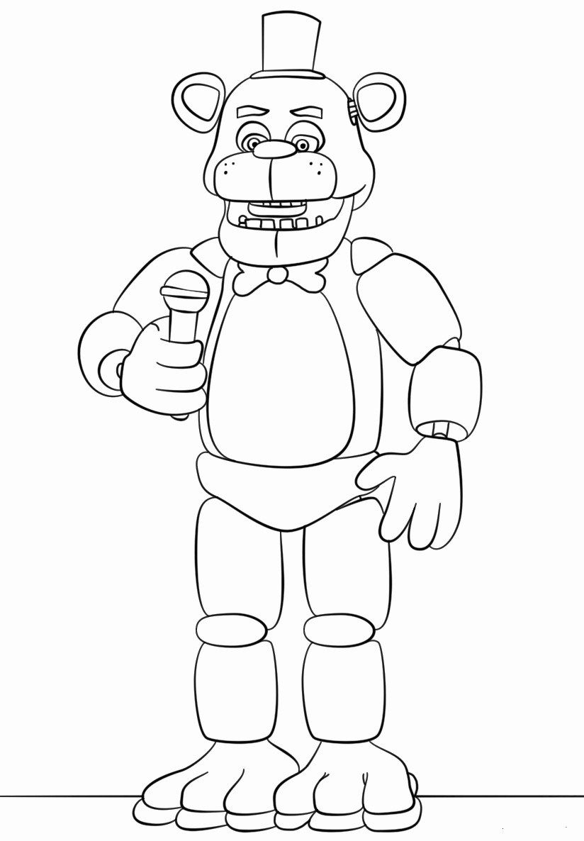 Fnaf Coloring Pages Fnaf Coloring Pages